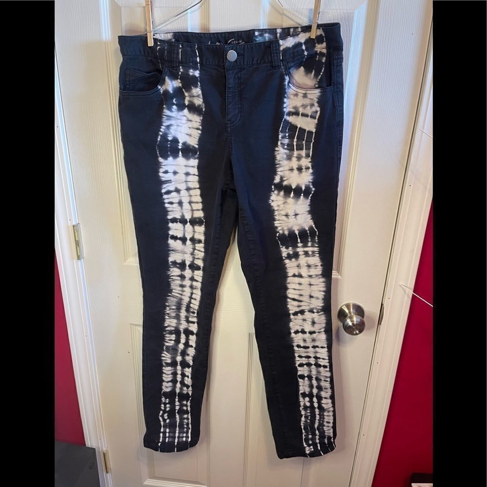 Inc denim tie dye jeans sz 14